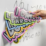 Personalised Whiteboard Refrigerator Magnets for Teacher Interactive Teaching Tool Back to School Gift Classroom Fridge Decoration