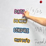 Personalised Whiteboard Refrigerator Magnets for Teacher Interactive Teaching Tool Back to School Gift Classroom Fridge Decoration