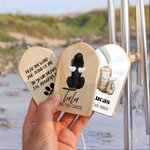 Personalised Pet Memorial Wind Chime Double Side Engraved Decor Dog Memorial Gift Sympathy Gift Loss of Dog Gift