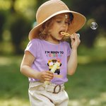 Personalisierte zurück zu Schule Baumwolle niedlich Kind Bus T-Shirt ersten Tag in der Schule Geschenk lustiges Geschenk für Kind Mädchen Junge