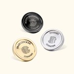 Gepersonaliseerde set van 3 roestvrij staal ID Tag Golf Club Accessoire met gegraveerde monogram Gift voor liefhebbers van golf