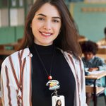 Personalized Acrylic School Subject Beaded Lanyard ID Badge Reel Clip Card Ornament Academic Pendant Gift for Teacher Back to School Accessory