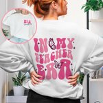 T-shirt personnalisé In My Teacher Era Sweatshirt tendance avec nom Cadeau d'appréciation Cadeau de rentrée pour professeur