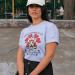 Personalized Happy Mother's Day To The World's Best Dog Mom I Woof You Basic T-Shirt Gift for Dog Lovers and Cat Lovers