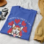 Personalized Happy Mother's Day To The World's Best Dog Mom I Woof You Basic T-Shirt Gift for Dog Lovers and Cat Lovers