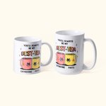 Personlig Du vil alltid være min beste te 11oz/15oz keramisk krus Beste venninne beste søster kaffekopp bursdag julegave