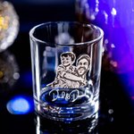 Verre à Whisky Personnalisé avec Photo de Famille Cadeau de Noël Fête des Pères pour Homme Mari Ami