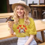 Personalized Happy Mother's Day To The World's Best Dog Mom I Woof You Basic T-Shirt Gift for Dog Lovers and Cat Lovers