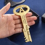 Personalized Simulation Prison Key Jail Cell Replica Key with Box Creative Decor Retirement Gift for Prison Guard Corrections Officer