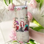 Personifierad Du är min person Du kommer alltid att vara min person Vintage Rose Straight Skinny Present till syster