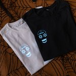 Personalised Skeleton Marigold Katarina Halloween Sweatshirt T-Shirt with Glow-In-The-Dark Day of The Dead Gift Halloween Gift