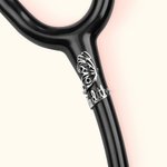 Targhetta personalizzata Stetoscopio Farfalla Stetoscopio Charm ID Tag Settimana degli infermieri Regalo di laurea per infermieri Medici Assistenti me