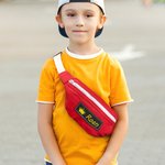 Personalized Canvas Kids Fanny Pack with Embroidered Name Birthday Gift Back to School Gift for Kids