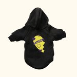 Personalized Dog and Owner Matching Hoodie Multicolor Love Pattern Outfit Pet Sweat Shirt Pet Supplies Dog Lover Gift