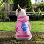 Personalized Dog and Owner Matching Hoodie Multicolor Love Pattern Outfit Pet Sweat Shirt Pet Supplies Dog Lover Gift