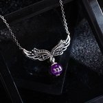 Personalised Angel Number Crystal Necklace Guardian Angel Pendant Necklace Lucky Manifestation Jewellery Mother's Day Birthday Gift for Her
