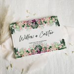 Personalized Hawaiian Style Wedding Guest Book Rustic Guest Book Gift for Wedding Decor Bridal Shower Keepsake Gift