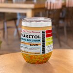 Bicchiere personalizzato Fukitol Prescription Funny 12oz con nome dell'infermiere Regalo di laurea della settimana dell'infermiere per il medico infer