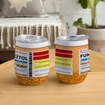 Bicchiere personalizzato Fukitol Prescription Funny 12oz con nome dell'infermiere Regalo di laurea della settimana dell'infermiere per il medico infer