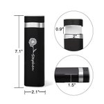 Organizador semanal grande y portátil con 7 compartimentos para pastillas de 7 días para suplementos vitamínicos, aceites de pescado y medicamentos