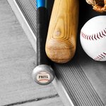 Personalised Set of 5 3D Bat Knob Decal Stickers with Name Number and Logo Baseball Gifts for Sports Players Lovers