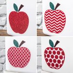 Personalized Apple Design Desk Organizer Pencil Holder with Compartment and Name Back to School Appreciation Gift for Teacher