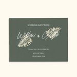 Libro degli ospiti personalizzato per il matrimonio di Boemia Libro fotografico rustico con copertina rigida Album fotografico degli sposi Regalo per 