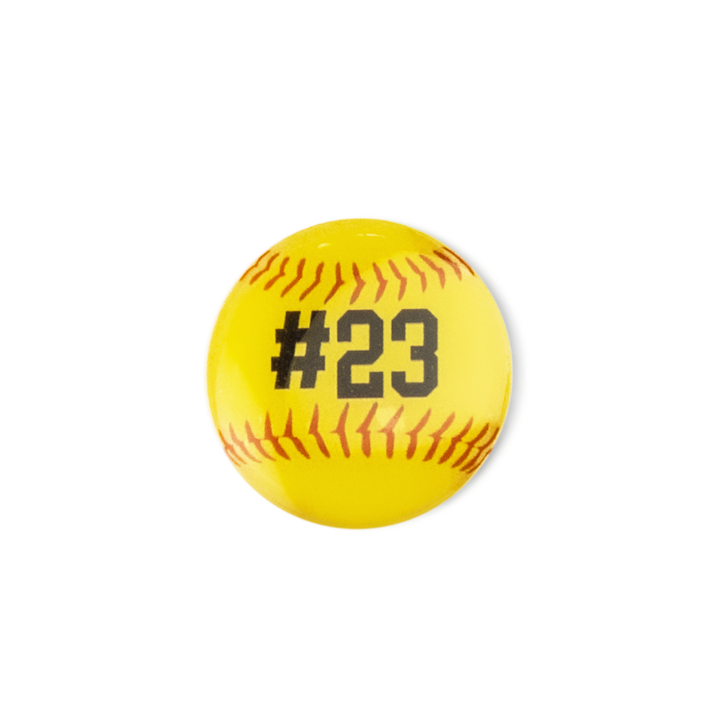 Personalized Set of 5 3D Bat Knob Decal Stickers with Name Number and Logo Baseball Gifts for Sports Players Lovers