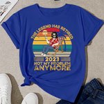Personalizado La leyenda se ha retirado Ya no es mi problema Vintage Sudadera Sudadera con capucha Camiseta Cumpleaños Jubilación Regalo para hombre o mujer