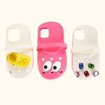 Personalized Silicone Clogs Phone Case with Letters for iPhone Creative Cartoon Accessories Birthday Christmas Gift for Girls