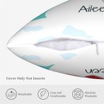 Personalized Snowman Snowflake Throw Pillow Cover Winter Snowy Day Sofa Cushion Cover Home Decor Christmas Gift for Family Friend