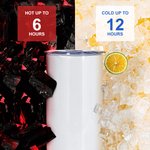 Taza para sorber personalizada de acero inoxidable de 12 onzas, a prueba de derrames, estilo vaquero occidental, para regalar a niños pequeños