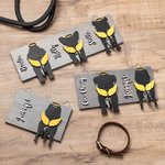 Personalised Dog Leash Holder Memorial Sign with Name Pet Loss Gift for Pet Lover