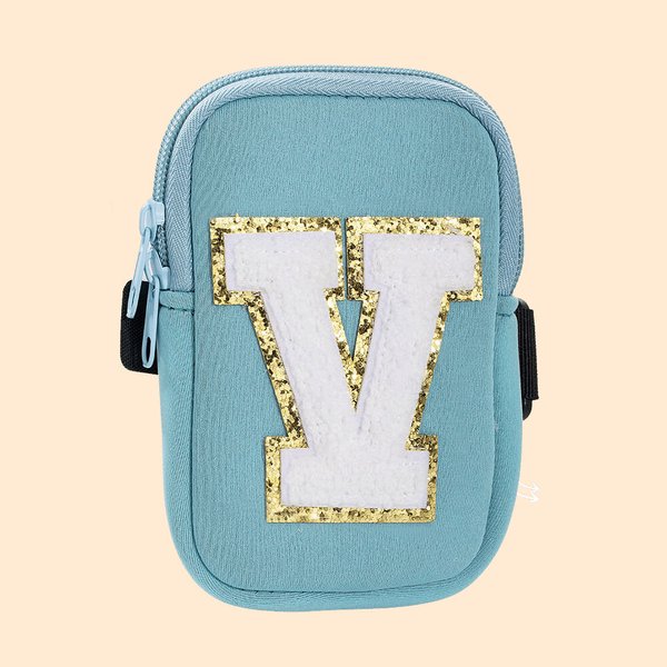 Sac de Décor-Bouteille Personnalisé avec Initiale Cadeau pour Sportif Ami Demoiselle d'Honneur