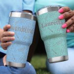 Personalisierte Retro Krankenschwester Leben 30oz Sublimation Becher mit Namen Krankenschwester Woche Arzt Tag Graduierung Geschenk für medizinisches 