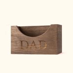 Personalized Engraved Wooden Hat Holder Storage Rack for Baseball Caps Home Office Decoration Gift for Dad Grandfather
