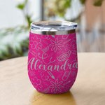 Personalisierte 12oz Edelstahl doppelte Wand Vakuum isoliert Wein Tumbler mit Namen Krankenschwester Graduierung Geschenk Krankenschwester Woche Gesch