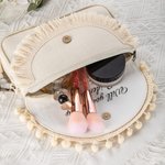 Personalized Minimalist Style Wedding Bridesmaid Tassel Clutch Bohemian Envelope Clutch Purse Wedding Party Bridal Shower Gift for Bridesmaid