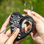 Personalized Memorial Garden Slate and Hook with Photo and Quote Photo Still Loved Slate Grave Marker Sympathy Gift for Family Loss of Loved One