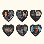 Personalized Memorial Garden Slate and Hook with Photo and Quote Photo Still Loved Slate Grave Marker Sympathy Gift for Family Loss of Loved One