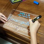 Personalized Name Practice Backpack Keychain Luggage Tag Name Writing Board Dry Erase Letter Tracing Learning Accessory Back to School Gift for Kids