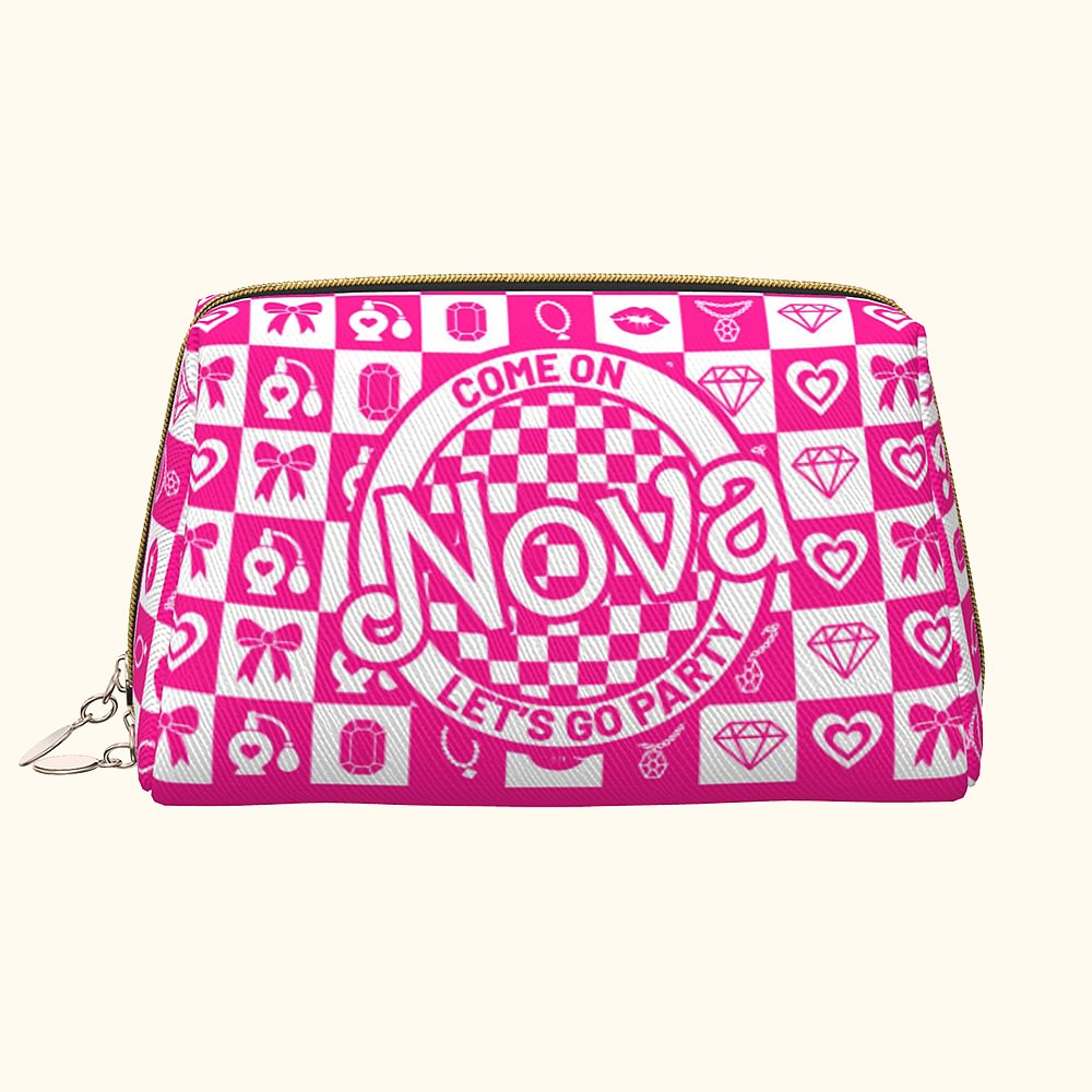 Poupée Style personnalisée Come On Let's Go Party Cosmetic Bag Bachelorette Party Wedding Christmas Gift