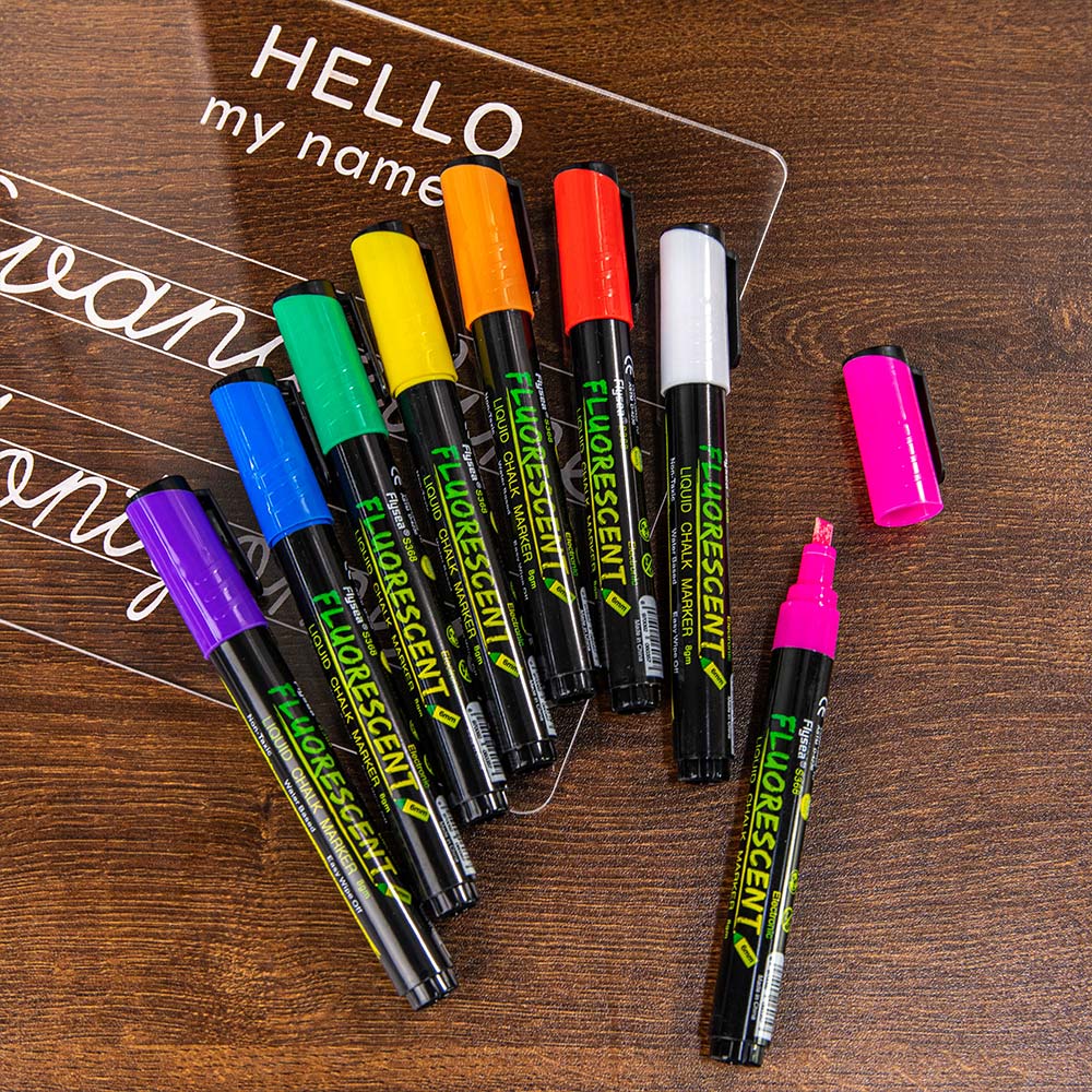 Personalised Name Practice Backpack Keychain Luggage Tag Name Writing Board Dry Erase Letter