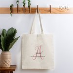 Personalisierte tägliche Affirmation Canvas Tote Bag mit Namen und Text Geburtstag Geschenk Weihnachten Geschenk für Frauen