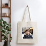 Personalisierte Foto Canvas Tote Bag Einkaufstasche Geburtstag Weihnachten Geschenk für Frau Freunde Familie Mitglieder