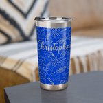 Gobelet Isotherme avec Paille Personnalisé de Nom en Acier Inoxydable Cadeau de Semaine de l'Infirmière Remerciement pour Personnel en Médecine