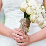 Personalised Photo Lapel Pin Bouquet Charm Memoriral Wedding Graduation Gift for Groom Bride Graduates