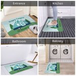 Personalised Happy Campers Family Non-Slip Doormat Bedroom Bathroom Accessory for Camping Lovers Friend and Family