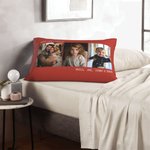 Personalizzato Multicolore Foto Throw Pillow Cover Testo Compleanno Regalo di inaugurazione per la famiglia coppia