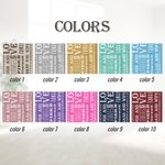 Personalizzato Live Laugh And Love Memorial Coppia zerbino per camera da letto bagno cucina regalo inaugurazione casa decorazione